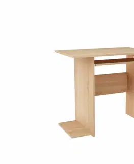 Klasický stôl na počítač NERO 1, dub sonoma