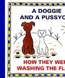 A Doggie and a Pussycat - How they were washing the Floor - Josef Čapek