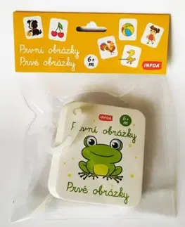 První obrázky - kartičky s kroužkem / Prvé obrázky - kartičky s krúžkom (6+ mesiacov)