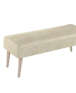 Dekoria Lavica natural, béžová a zlatá, 100 x 40 x 40 cm, Living 2, 162-07