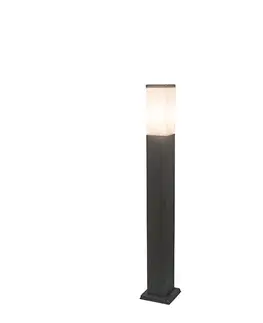 Inteligentný vonkajší lampáš tmavosivý 80 cm vrátane WiFi P45 - Malios