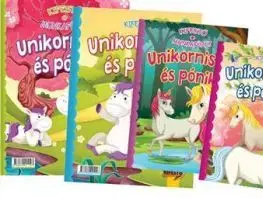 Komplet omaľovaniek Unikornisok és pónik / Jednorožce a poníky
