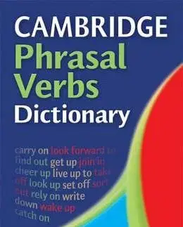 Cambridge Phrasal Verbs Dictionary pb
