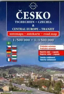 Česko & střední Evropa - tranzit 1:500 000 - 1:1 500 000
