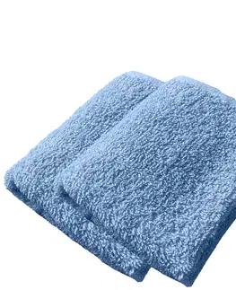 Froté malý uterák deluxe modrý 30x50cm TiaHome