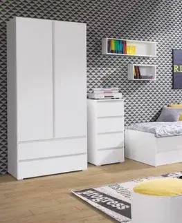 ArtMadex Jednolôžková posteľ COSMO C08 | biela 80 x 200 cm