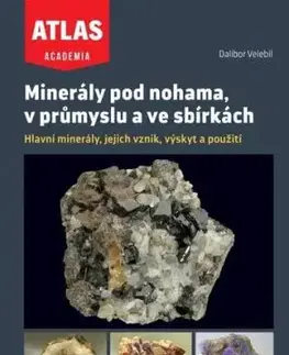 Minerály pod nohama, v průmyslu a ve sbírkách, 2. vydání - Dalibor Velebil