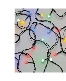  Vonkajší vianočný LED reťazec 80xLED/8 funkcií 13 m viacfarebný IP44 D5AM22
