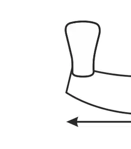 Tescoma nôž na sekanie - kolíska PRESTO 18 cm