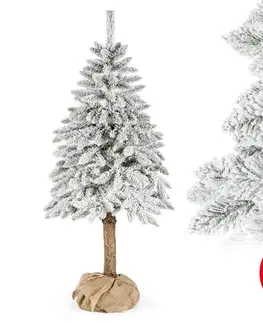  Vianočný stromček na kmeni NATURAL WITH SNOW 180 cm smrek 5902280052166