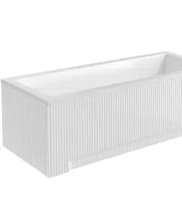 Obklad vane Uni Ryfle 140 biely