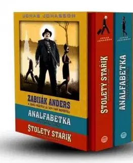 3 x Jonasson CZ Stoletý stařík + Analfabetka + Zabiják Anders - Jonas Jonasson