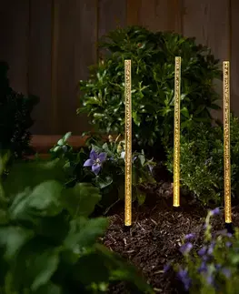 LED outdoorové bodce na zapichnutie do zeme, 3 ks