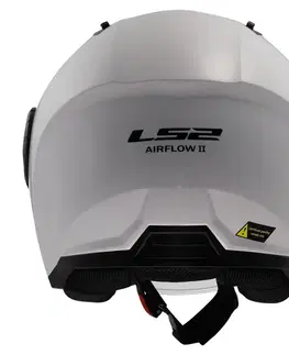 LS2 OF616 Airflow II Solid Gloss White XXL (63-64)