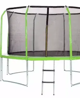 Trampolína COMFORT s rebríkom 305cm zelená