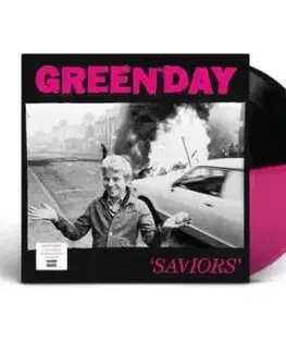 Green Day - Saviors (Black & Pink) LP - Green Day