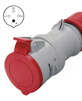 EMOS Spojka 4P 16A/400V, IP44