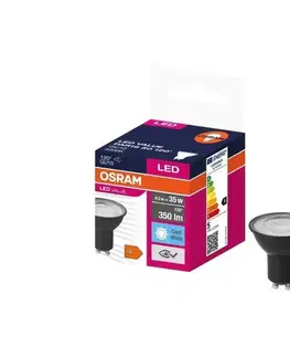 LED Žiarovka VALUE PAR16 GU10/4,5W/230V 4000K 120° čierna - Osram 4058075766457
