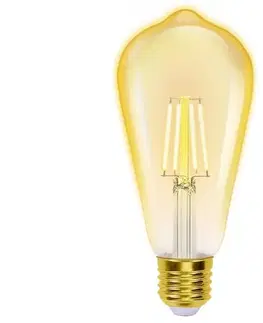  B.V. LED Stmievateľná žiarovka FILAMENT ST64 E27/6W/230V 2700-6500K Wi-Fi -  S10201YIE