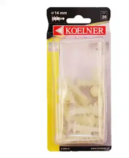 Koelner Nylonová samovrtná spojka pre sadrokartónové dosky DRA-01
