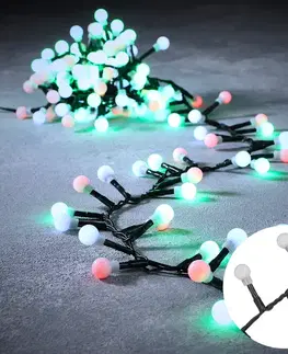Vianočné svetelná reťaz zelená s 1000 LED diódami Multicolor 23m IP44 - Comet