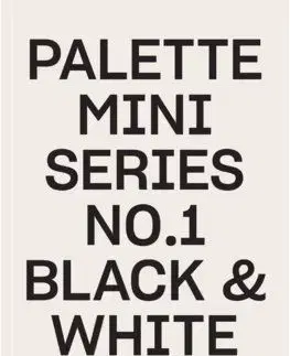 Palette Mini Series 01: Black & White