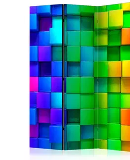 Paraván Colourful Cubes Dekorhome