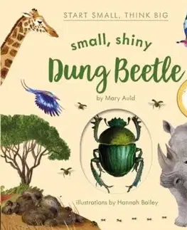 Small, Shiny Dung Beetle - Mary Auld