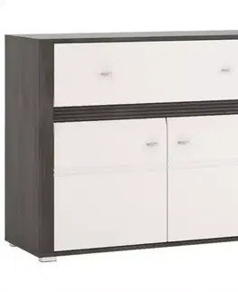 Komoda Sevilla Typ 34 nórská borovica/biela