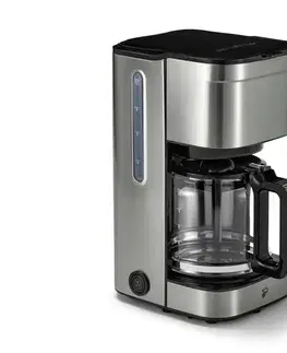 »Let's Brew Elegant« kávovar na prekvapkávanú kávu, strieborný