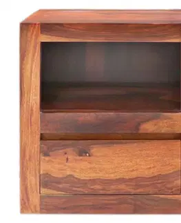 Nočný stolík 45x50x40 Gani z indického masívu palisander