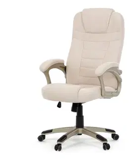 Autronic KA-C713 CRM2 Kancelárska stolička,krémová