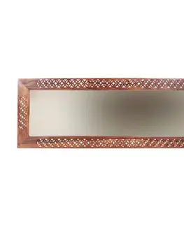 Zrkadlo Mira 60x170 indický masív palisander