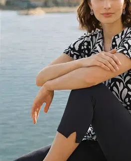 Legíny s detailom v 3/4 dĺžke