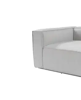 Kreslo / Jednomiestna pohovka Fora L1 - Light Grey
