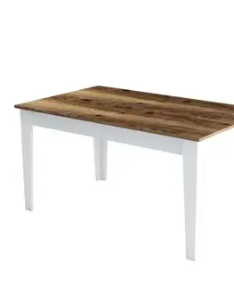 Jedálenský stôl Milan 520 - Walnut, White