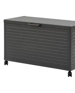 DEOKORK Vonkajší úložný box 130 x 60 x 78 cm (antracit)