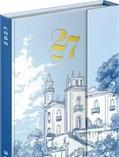 NOTIQUE Týždenný magnetický diár Vila 2027, 11 x 16 cm