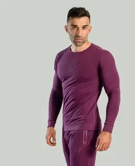 STRIX Tričko s dlhým rukávom Essential Plum  XXLXXL