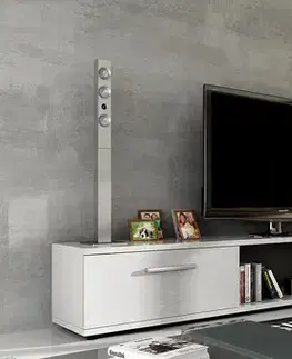 MALTEZ TV stolík biely lesk