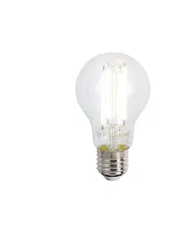 Inteligentná stojaca lampa čierna vrátane WiFi A60 dymové sklo - Bliss