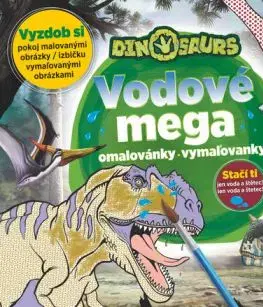 Vodové mega omalovánky / vymaľovanky - Dinosaurs