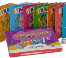 Geniuso: Viacjazyčný balíček TADA 7 (7 hovoriacich kníh + pero)