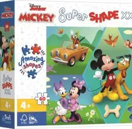 Puzzle Mickey 60 XXL SuperShape Trefl