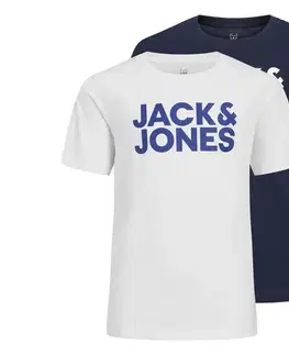 Tričká s logom Jack&Jones Corp, 2 ks