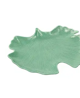 Dekoria Tanier Jungle Leaves 35cm light green, 35 x 29 x 3 cm