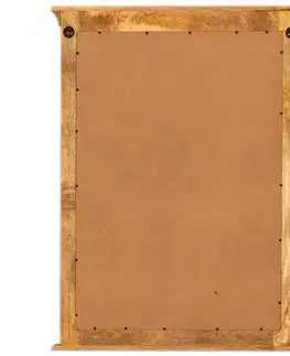 Zrkadlo Guru 90x120 z mangového dreva