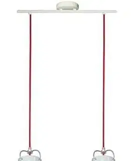 Stropná lampa Pensilvania s e27 žiarovkou v bielej farbe