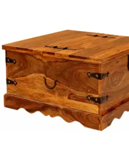 Truhlica Jali 80x45x80 z indického masívu palisander