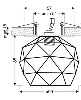 Bodové svietidlo SK-89 Candellux